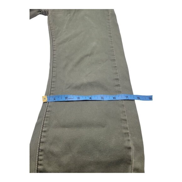 Levis Jeans Women’s Size 8 Green 542 Low Flare Safari Military Rodeo Hip Hop - Picture 12 of 12